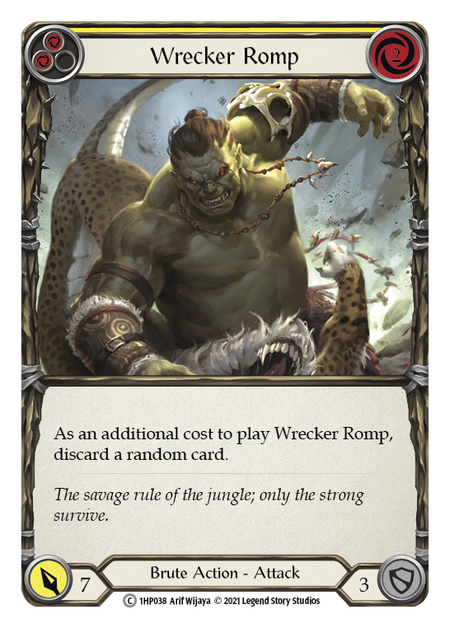 Wrecker Romp (Yellow) - 1HP