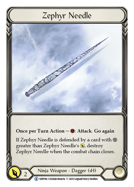 Zephyr Needle (Regular) - 1HP