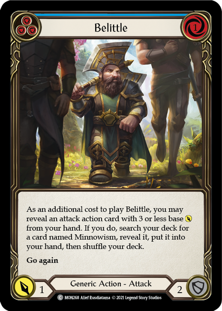 Belittle (Blue) 1st Edition (FOIL)