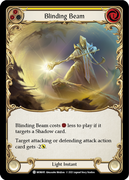 Blinding Beam (Yellow)  1st Edition (FOIL)