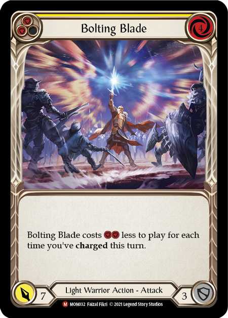 Bolting Blade  1st Edition (FOIL)