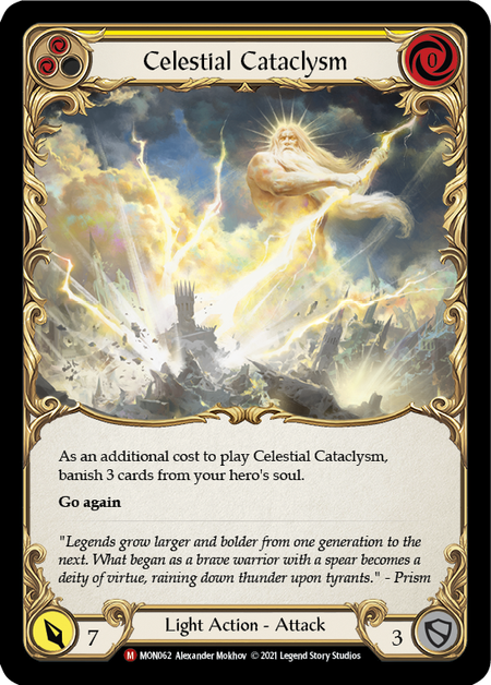 Celestial Cataclysm  1st Edition (FOIL)