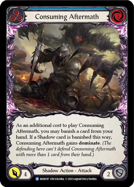 Consuming Aftermath (Blue) - 1st Edition