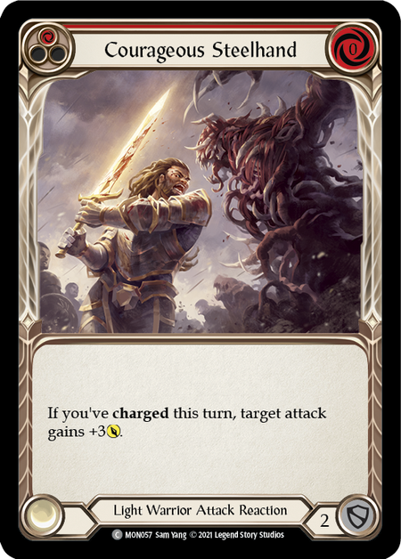 Courageous Steelhand (Red) - 1st Edition