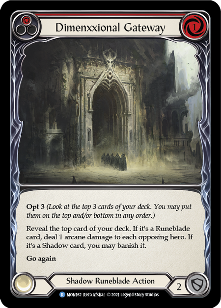 Dimenxxional Gateway (Red) 1st Edition (FOIL)