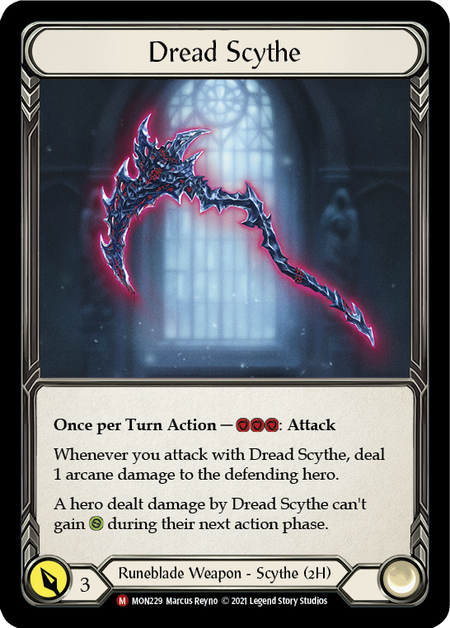 Dread Scythe  1st Edition (FOIL)