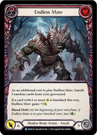 Endless Maw (Red) - 1st Edition