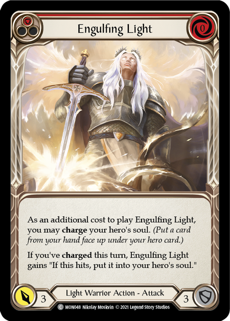 Engulfing Light (Red)  1st Edition (FOIL)