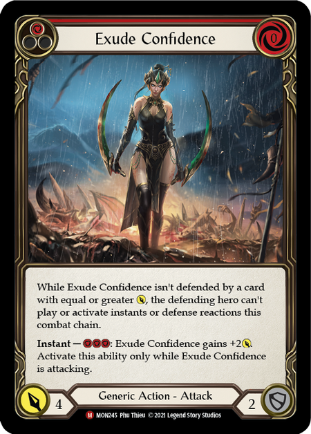 Exude Confidence  1st Edition (FOIL)