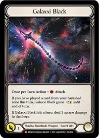 Galaxxi Black (Alternate Art) - 1st Edition (COLD FOIL)