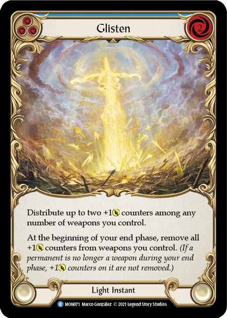 Glisten (Blue) 1st Edition (FOIL)