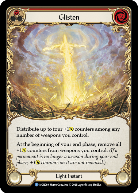 Glisten (Red) 1st Edition (FOIL)