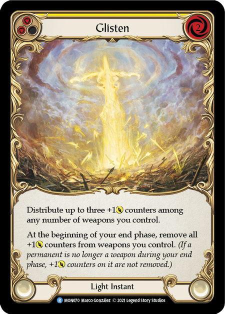 Glisten (Yellow) 1st Edition (FOIL)