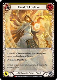 Herald of Erudition (Extended Art) - 1st Edition