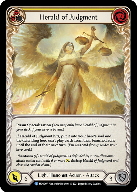Herald of Judgment  1st Edition (FOIL)