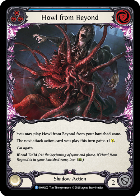 Howl from Beyond (Blue) 1st Edition (FOIL)