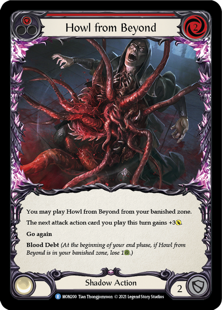Howl from Beyond (Red)  1st Edition (FOIL)