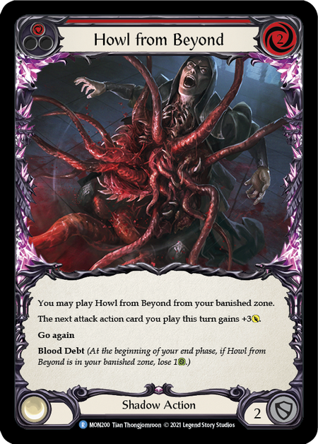 Howl from Beyond (Red) 1st Edition (FOIL)