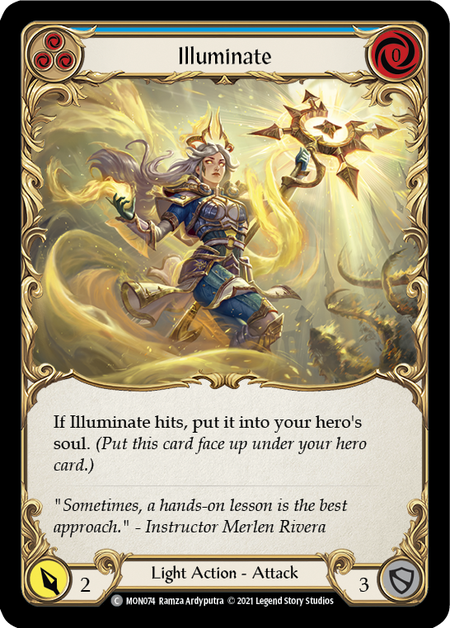 Illuminate (Blue)  1st Edition (FOIL)
