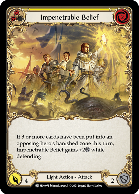 Impenetrable Belief (Yellow) - 1st Edition