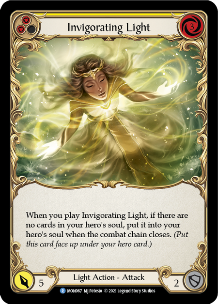 Invigorating Light (Yellow)  1st Edition (FOIL)