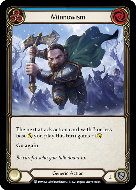 Minnowism (Blue) 1st Edition (FOIL)