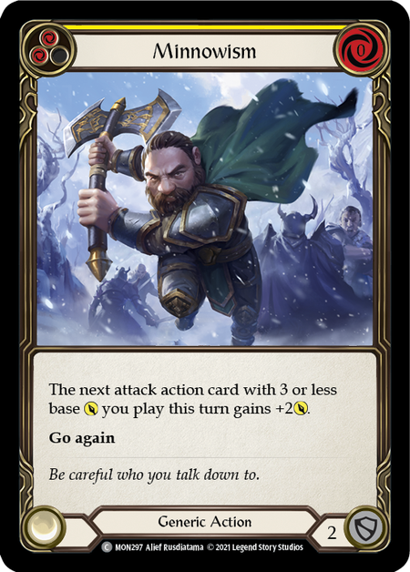 Minnowism (Yellow) 1st Edition (FOIL)