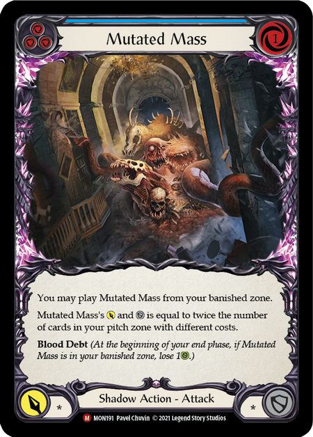 Mutated Mass  1st Edition (FOIL)