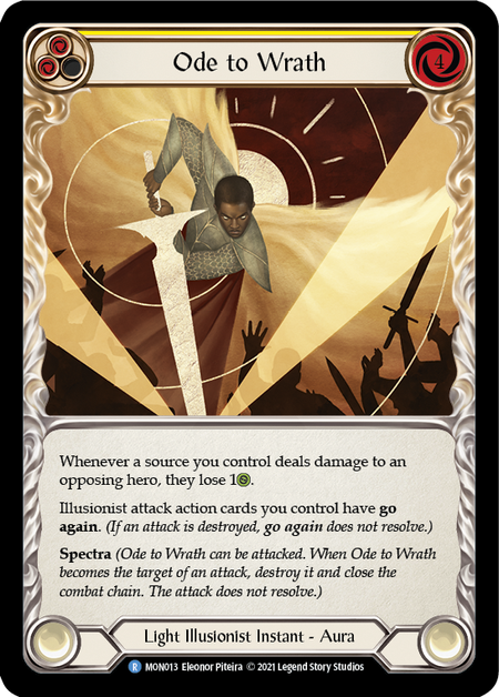 Ode to Wrath - 1st Edition