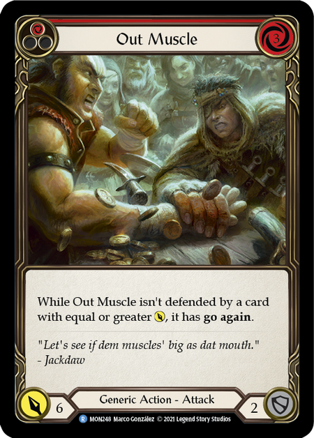 Out Muscle (Red)  1st Edition (FOIL)