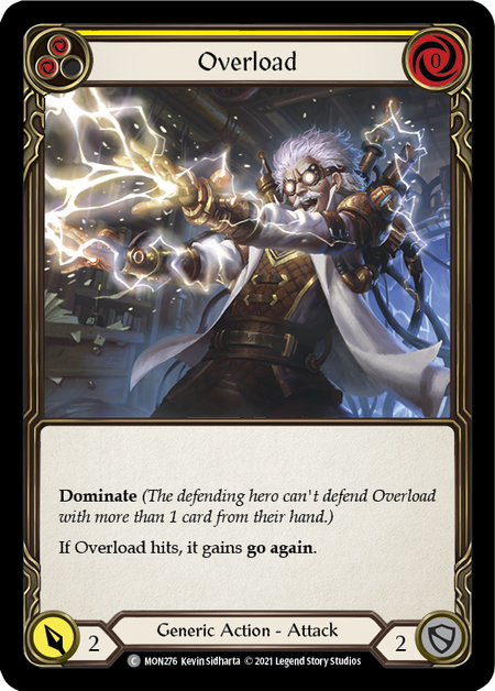 Overload (Yellow)  1st Edition (FOIL)