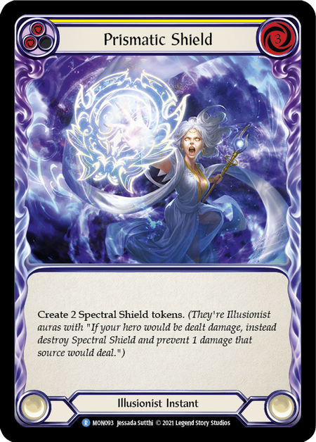 Prismatic Shield (Yellow) 1st Edition (FOIL)