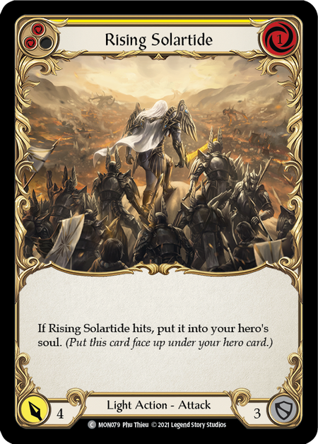Rising Solartide (Yellow)  1st Edition (FOIL)