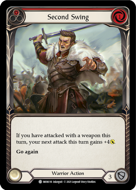 Second Swing (Red) 1st Edition (FOIL)