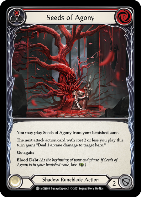 Seeds of Agony (Red) - 1st Edition