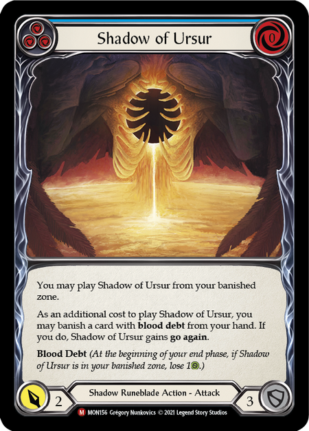 Shadow of Ursur  1st Edition (FOIL)