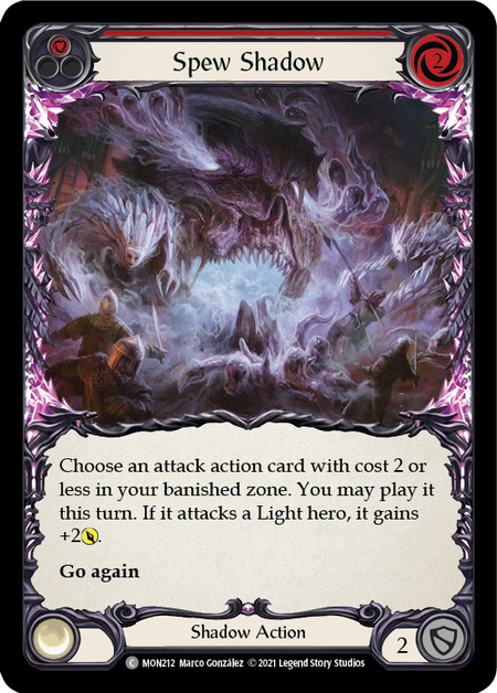 Spew Shadow (Blue) 1st Edition (FOIL)