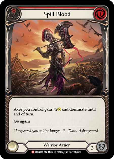 Spill Blood 1st Edition (FOIL)