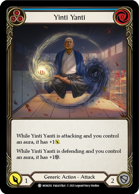 Yinti Yanti (Blue)  1st Edition (FOIL)