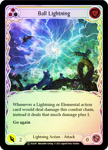 Ball Lightning (Yellow) - TOA - Foil