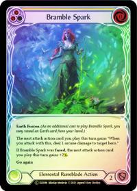 flesh and blood tales of aria bramble spark yellow toa foil