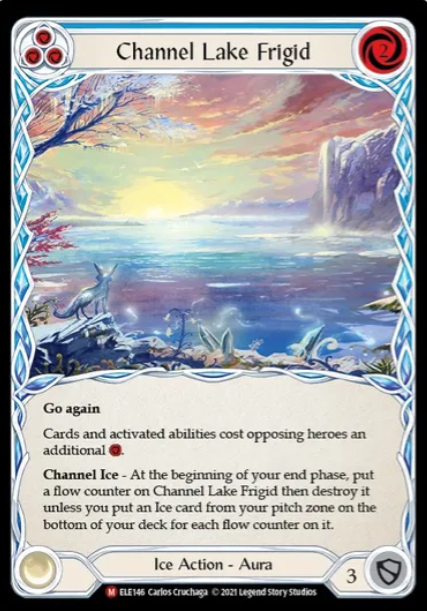 Channel Lake Frigid (Alternate Art) - TOA