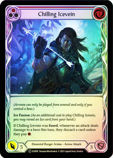 Chilling Icevein (Red) - TOA - Foil