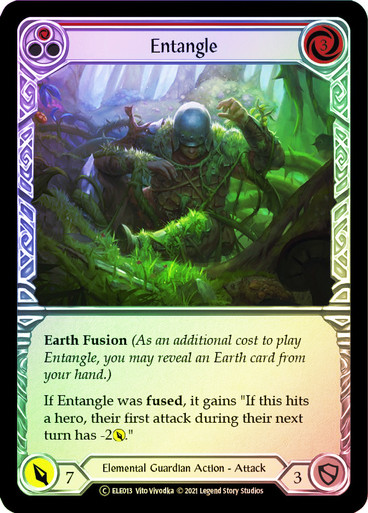 Entangle (Red) - TOA - Foil
