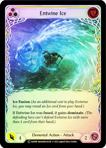 Entwine Ice (Yellow) - TOA - Foil