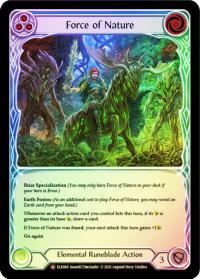 flesh and blood tales of aria force of nature toa foil
