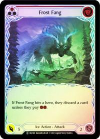 flesh and blood tales of aria frost fang red toa foil