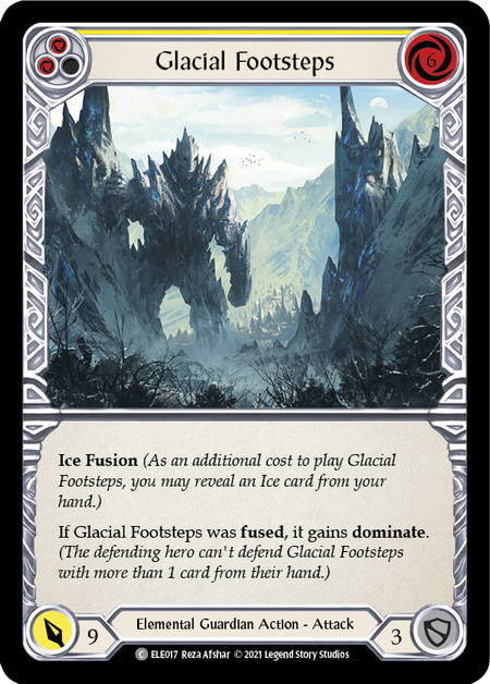 Glacial Footsteps (Yellow) - TOA