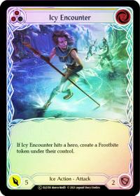 flesh and blood tales of aria icy encounter yellow toa foil