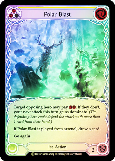 Polar Blast (Yellow) - TOA - Foil